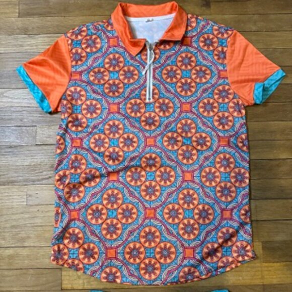 Duval Suit Set Size Medium Azure Polo Shirt And Shorts Co-Ord - Picture 3 of 11